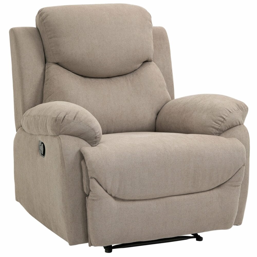 Fernsehsessel Relaxsessel Stoffbezug 97x96x105.5cm