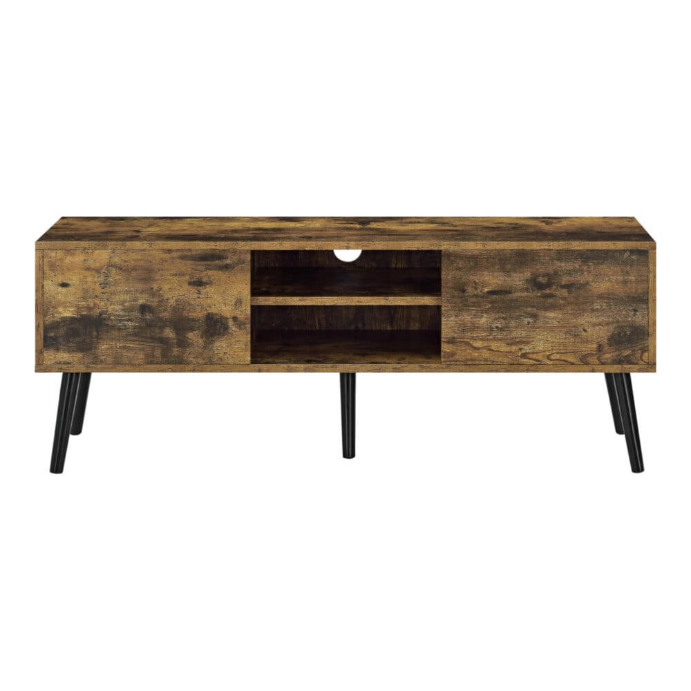 Fernsehtisch Eskilstuna 120 x 29.5 x 46.5 cm mit 2 Schranktüren