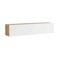 Fernsehtisch Lapinlahti 140x31.5x29.5cm Eiche rustikal/Weiss