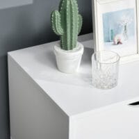 Fernsehtisch TV-Lowboard TV-Kommode Skandinavien weiss