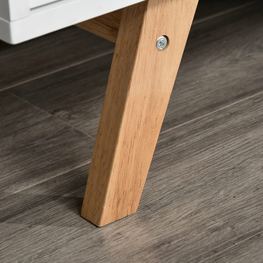 Fernsehtisch TV-Lowboard TV-Kommode Skandinavien weiss