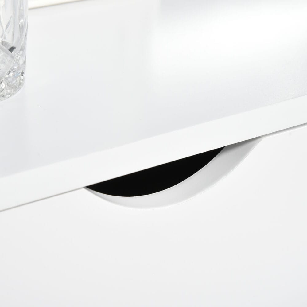Fernsehtisch TV-Lowboard TV-Kommode Skandinavien weiss