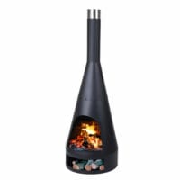 Feuerstelle Terrassenkamin JAM-K90 Terrassenofen 160x55cm