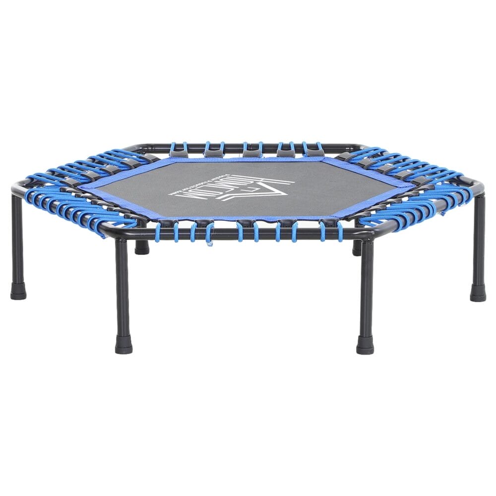 Fitness-Trampolin Jumping 100kg Ø 101cm blau