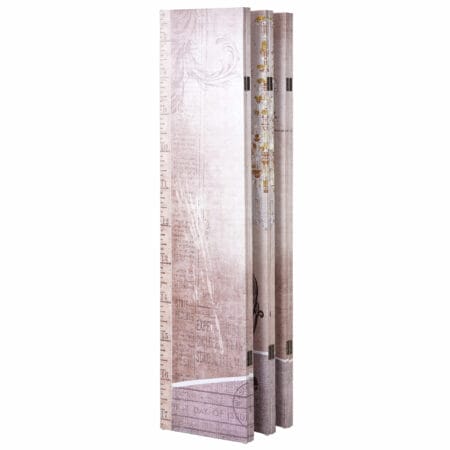 Foto-Paravent Vintage 180x240cm Glitzer