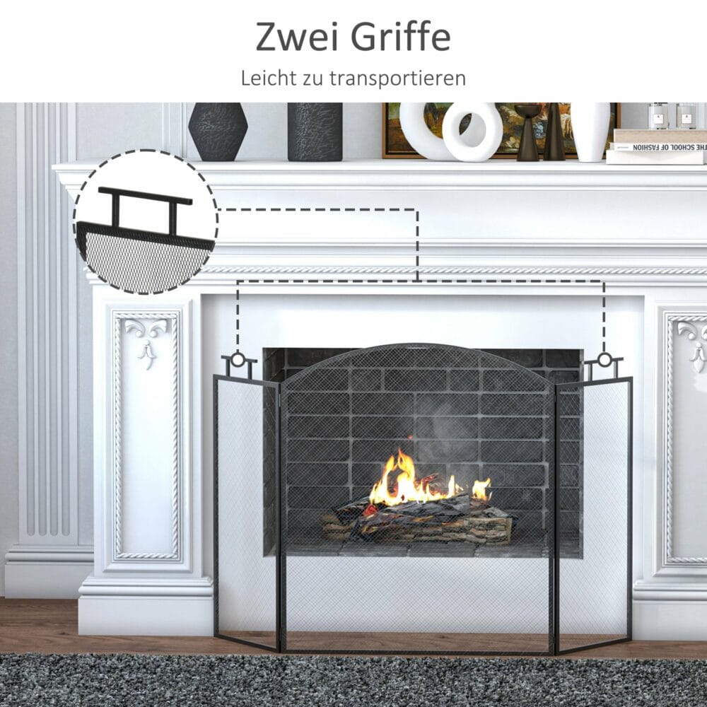 Funkengitter Funkenschutzgitter 126x76cm Funken-Netz