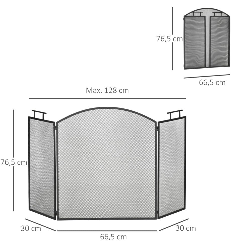 Funkengitter Funkenschutzgitter 126x76cm Funken-Netz