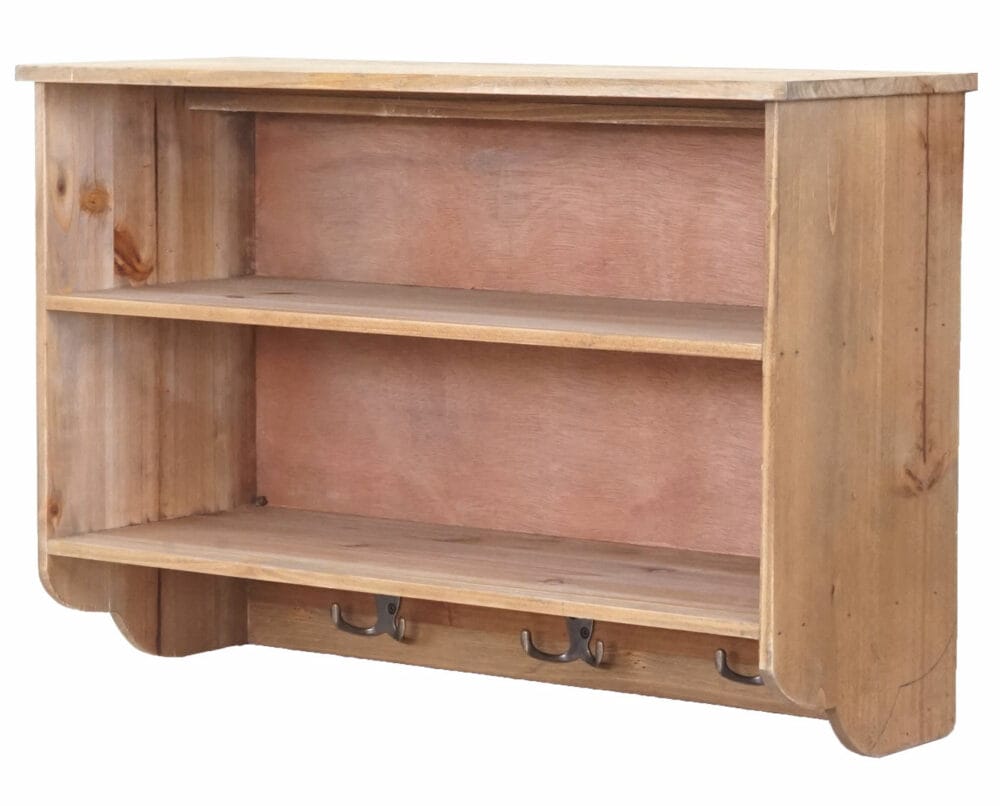Garderobe Wandgarderobe Shabby Tanne Holz Vintage Patchwork