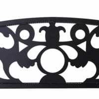 Gartenbank Metall 2-Sitzer Metallbank 128cm