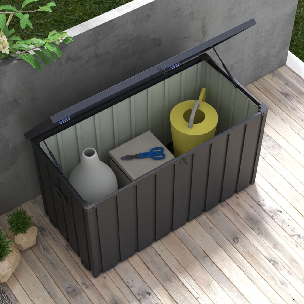 Gartenbox 450L Kissenbox 125x61x70cm Aufbewahrungsbox