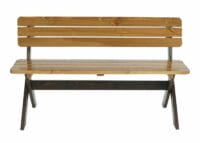 Gartengarnitur JAM-J83 Massiv-Holz FSC-zertifiziert 2x Bank + Tisch