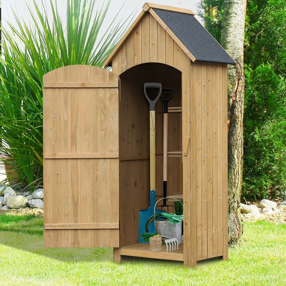 Gerätehaus Gartenhaus Geräteschuppen Holz 179cm