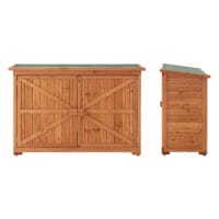 Geräteschrank Gartenhaus Kerteminde 88 x 128 x 50 cm Tannenholz