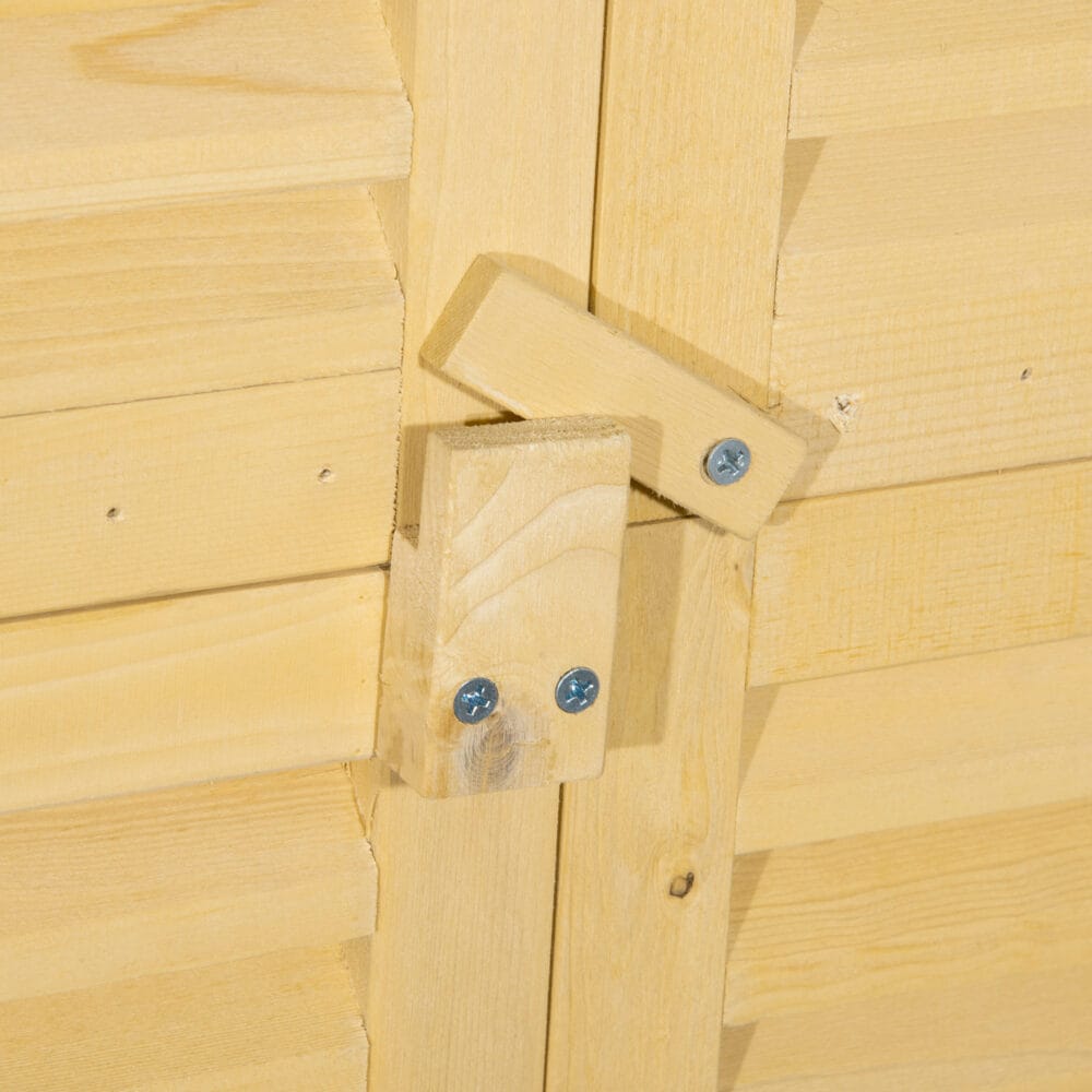 Geräteschuppen Gerätehaus Geräteschrank Holz 87x46.5x160cm