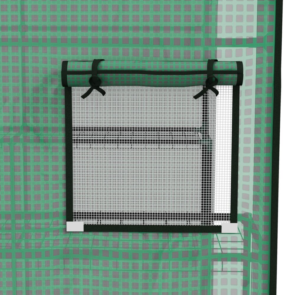 Gewächshaus Blache 140x143x190cm Ersatz-Folie für Gewächshaus