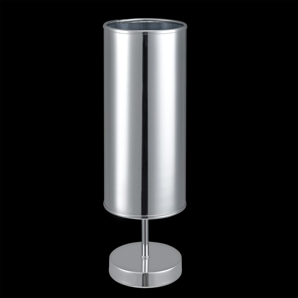 Tischlampe Gloss 1x E14 Ø 13.5x44cm Spiegelfolie Chromfarben