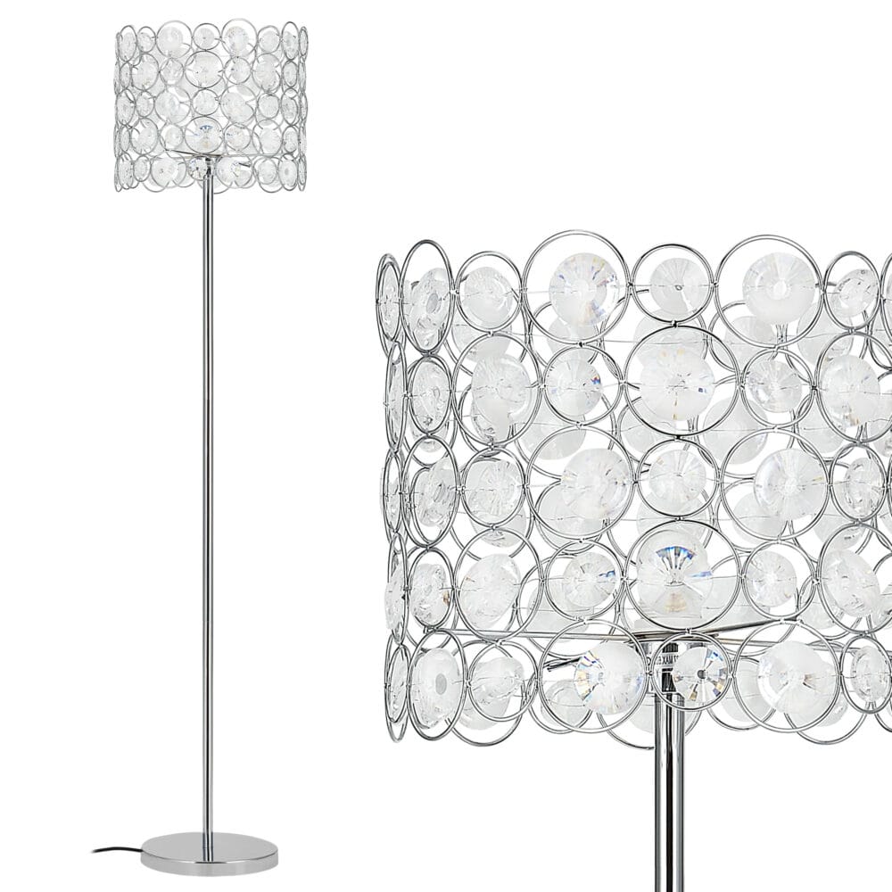 Kristall Stehlampe [155cm x Ø34cm]