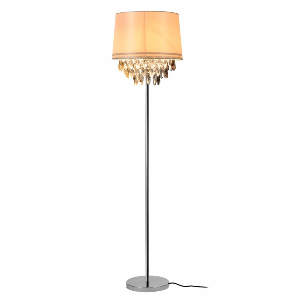 Stehlampe 165 x Ø40cm Weiss