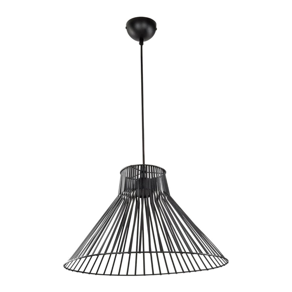 Hängeleuchte Bloxwich E27 Metall Schwarz