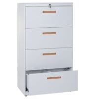 Hängeregisterschrank Aktenschrank 132x76x46cm abschliessbar