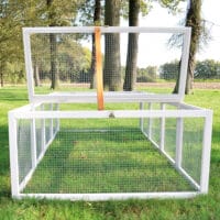 Hasen Freilaufgehege Kaninchen Auslauf Rabbit RUN 181x100cm