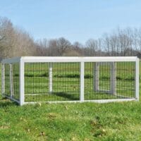 Hasen Freilaufgehege Kaninchen Auslauf Rabbit RUN XL - faltbar