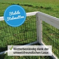 Hasen Freilaufgehege Kaninchen Auslauf Rabbit RUN XL - faltbar