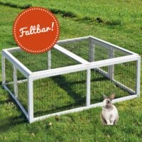 Hasen Freilaufgehege Kaninchen Auslauf Rabbit RUN XL - faltbar