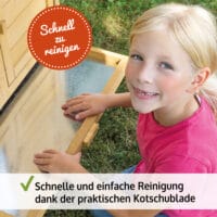 Hasenstall Kaninchenstall Hasenfarm  ~ mit grossem Freigehege