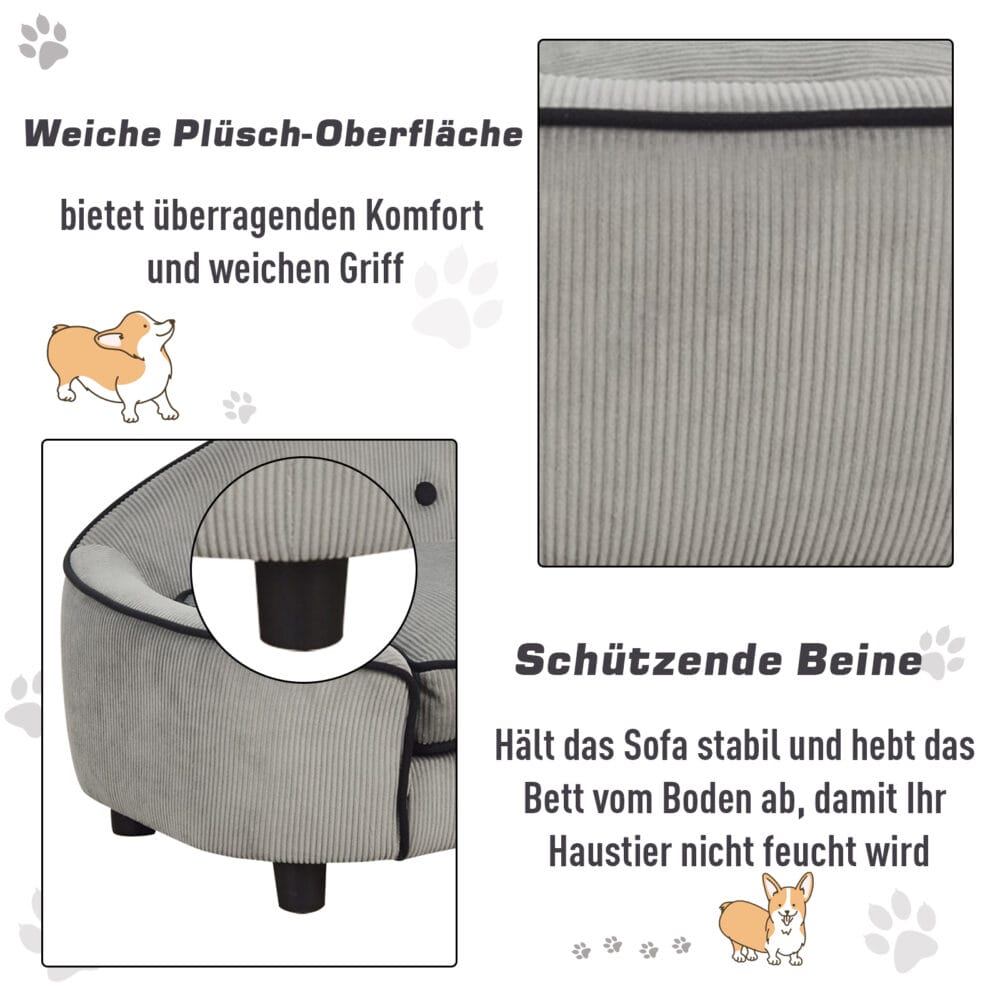 Haustiersofa Hundesofa Hundebett Katzensofa 66