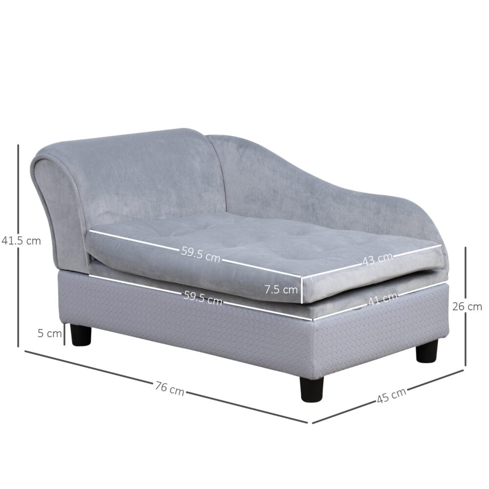 Haustiersofa Hundesofa Hundebett Katzensofa Chaiselongue