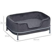 Haustiersofa Hundesofa Hundebett Katzensofa mit Metallbeinen