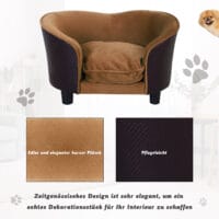Haustiersofa Hundesofa Hundebett erhöhtes Katzensofa