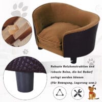 Haustiersofa Hundesofa Hundebett erhöhtes Katzensofa
