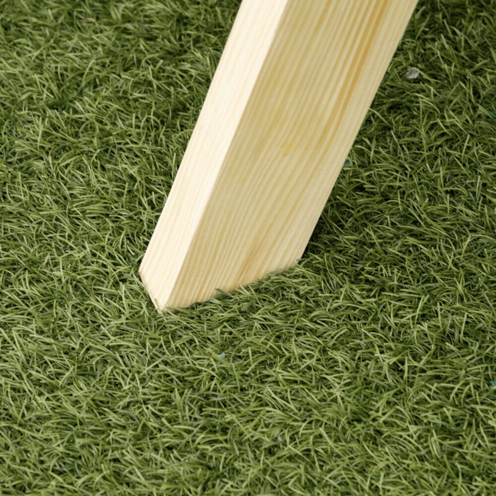 Hochbeet Holz mit Vlies 129x78.5x82.5cm