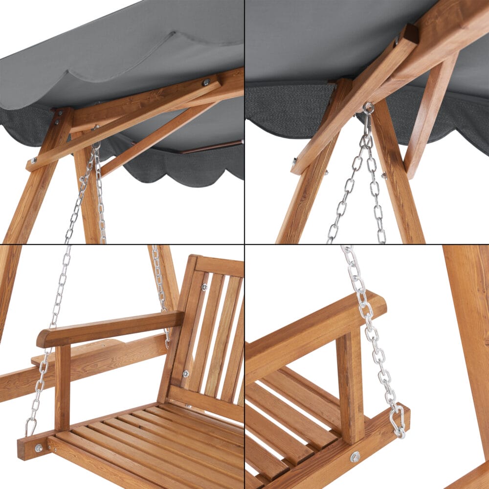 Hollywoodschaukel Afandou 200x130x185cm