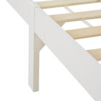 Holzbett Doppelbett 90x200cm Weiss