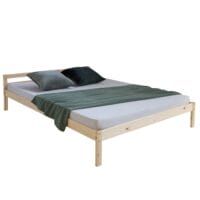 Holzbett Jugendbett 140x200cm Natur