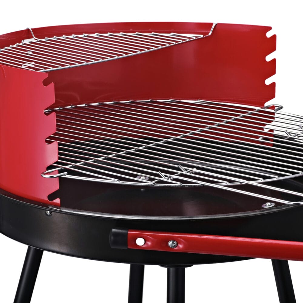 Holzkohlegrill Grillwagen Balkon BBQ Rundgrill