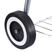 Holzkohlegrill Grillwagen Balkon BBQ Rundgrill