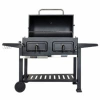 Holzkohlegrill JAM-K94 XXL Grillwagen 110x153x60cm