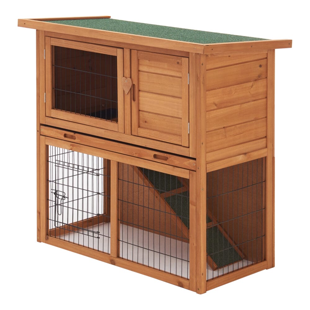 Kaninchenstall Nidda 85x91.5x45cm Tannenholz