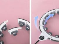 Hula Hoop Magnetisch mit Massage-Noppen und Zähler