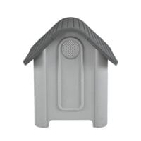 Hundehütte Barry 75x59x66cm Grau