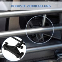 Hundeschutzgitter Auto Trenngitter Autotrennwand 85-140x40-50cm
