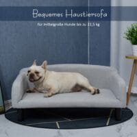 Hundesofa mit Weichem Bezug Haustiersofa