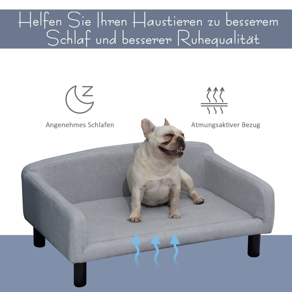 Hundesofa mit Weichem Bezug Haustiersofa