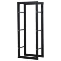 Kaminholzregal 100x40x25cm Brennholzregal Kaminholzständer