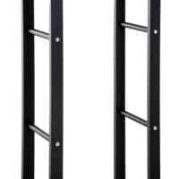 Kaminholzregal 100x40x25cm Brennholzregal Kaminholzständer