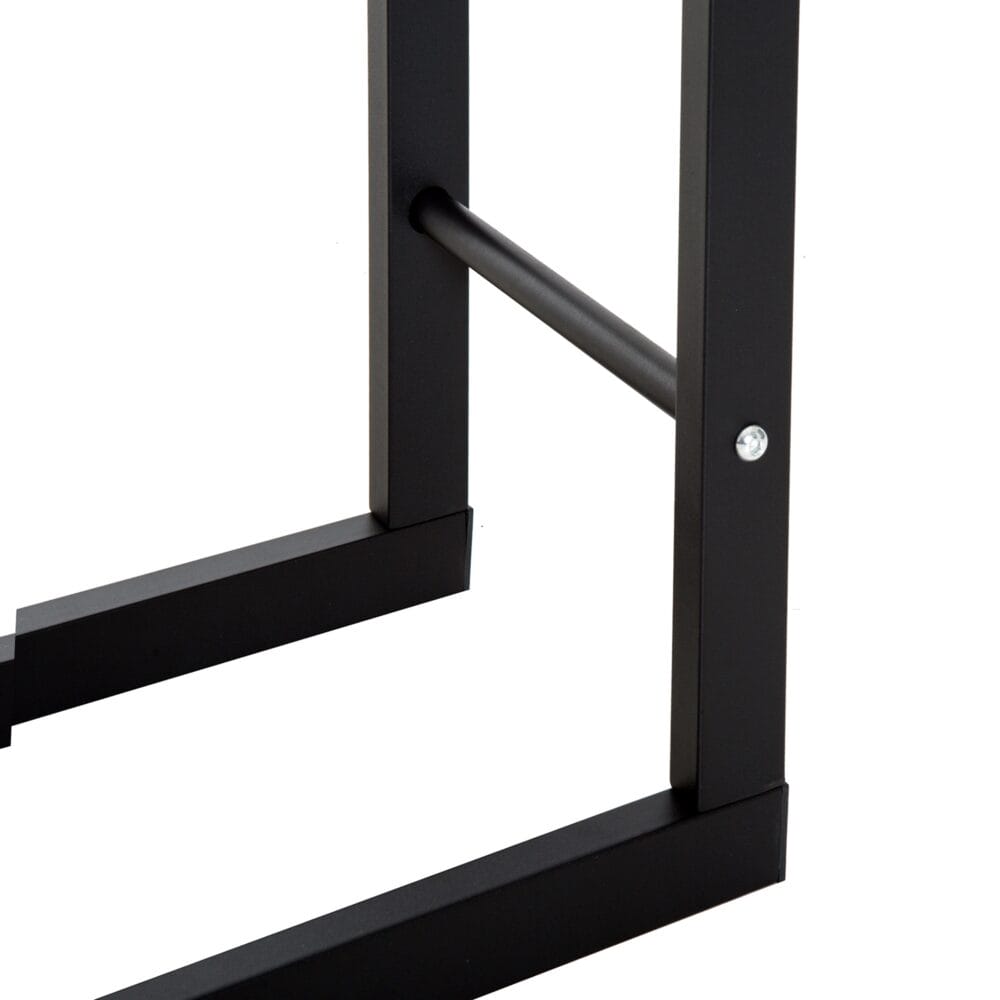 Kaminholzregal 100x40x25cm Brennholzregal Kaminholzständer